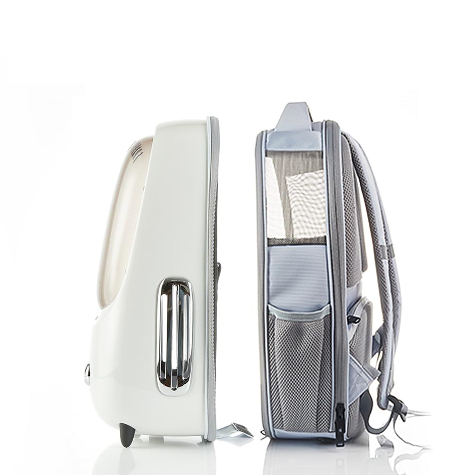 Cat Backpack Carrier with Ventilation Fan and Light for Travel and Outdoor Adventures