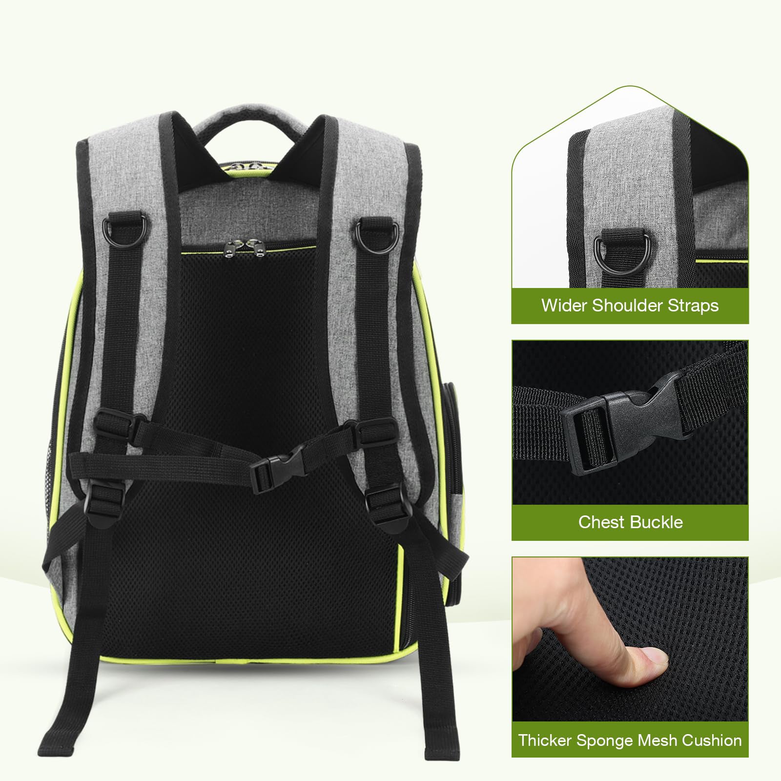Expandable Cat Backpack Carrier with Transparent Bubble Window for Travel and Outdoor Use